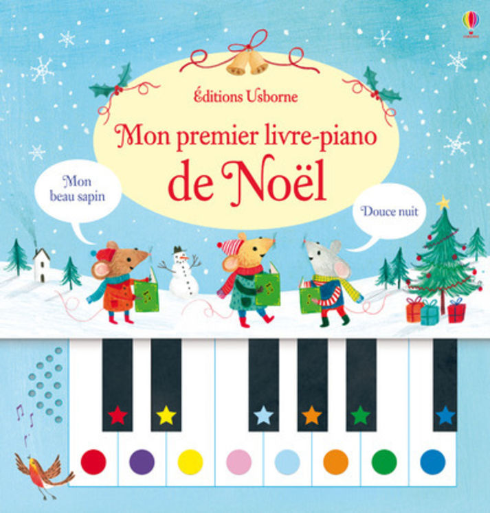 MON PREMIER LIVRE-PIANO DE NOEL USBORNE ( IMPACT )