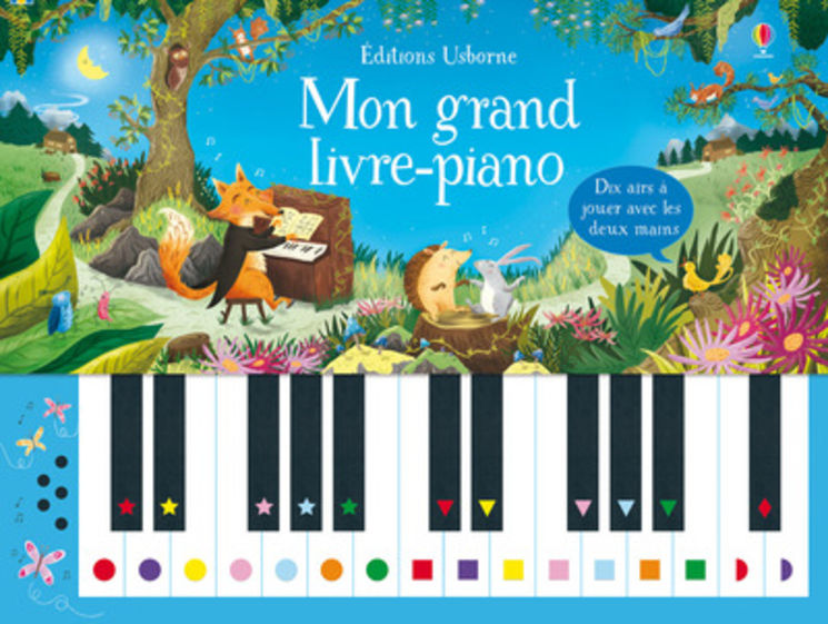 MON GRAND LIVRE-PIANO USBORNE ( IMPACT )