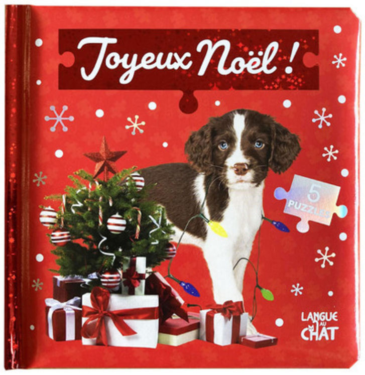 BEBE TOUCHE-A-TOUT - MON LIVRE PUZZLE - JOYEUX NOEL !