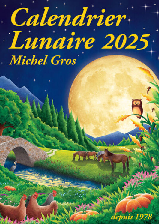 CALENDRIER LUNAIRE 2025