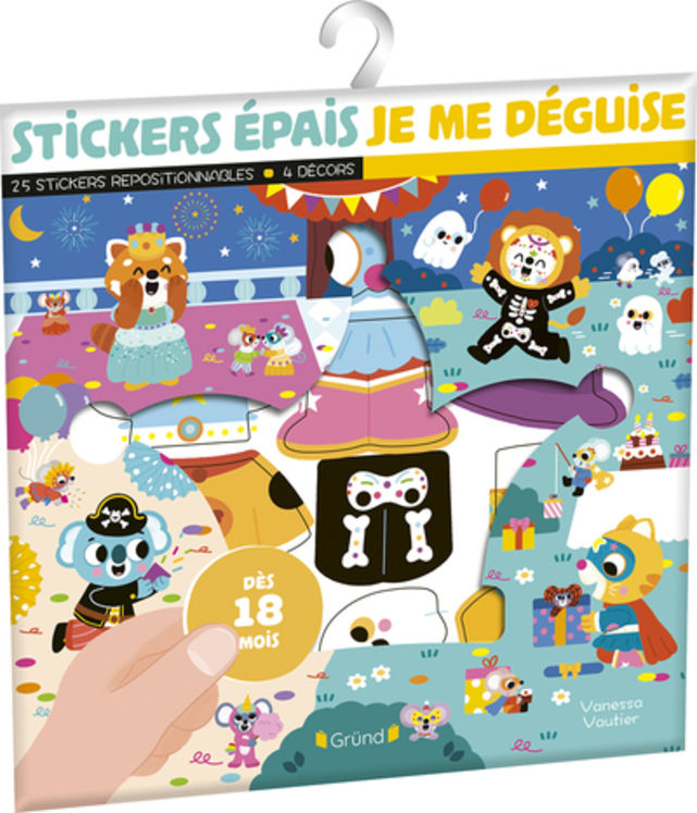 STICKERS EPAIS - JE ME DEGUISE !