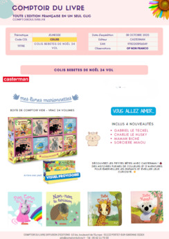 COLIS BOITE BEBETES 24V - OCT 25 - CDL512
